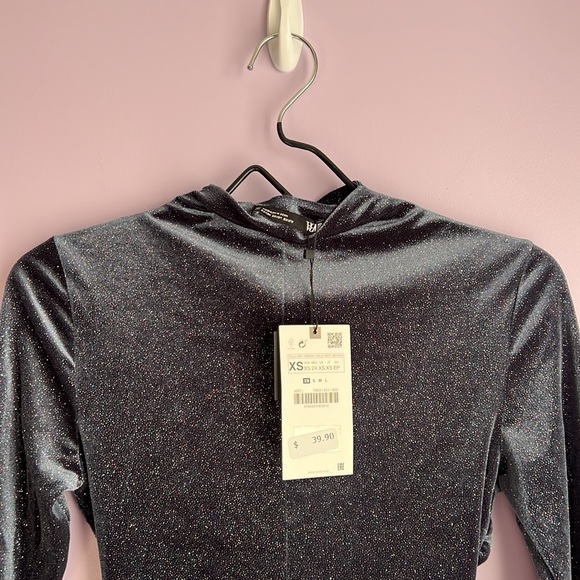 Zara sparkly velvet bodysuit - Picture 8 of 8